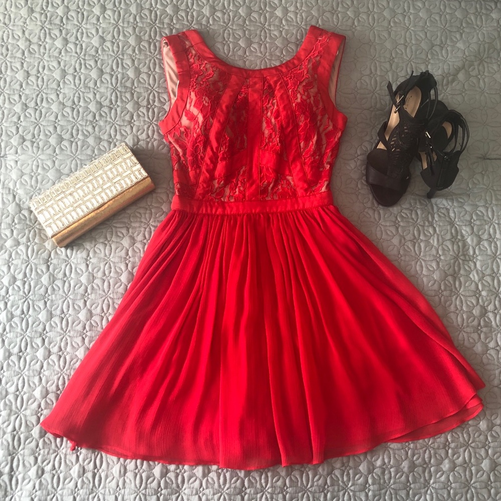 Romantic Red Dress